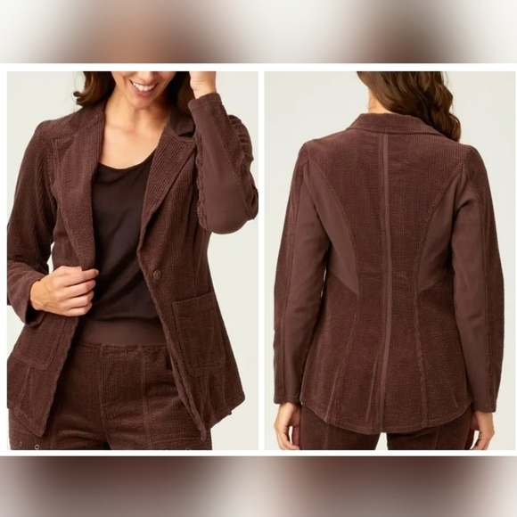 NEW XCVI Westbrook Corduroy Blazer Jacket Size XL - Picture 1 of 10